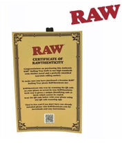 Load image into Gallery viewer, RAW large rolling metal tray 11”x14”(flight )+bamboo large stash handmade box