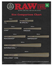 Load image into Gallery viewer, raw rolling metal tray(SILVER)large+raw 98 special size cone(100 pack)+cone loader kit