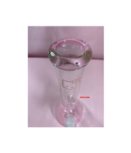 Load image into Gallery viewer, 10" inch Pink Hello Kitty Bong Glass Water Pipe with 2X 14mm bowl