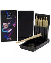 Load image into Gallery viewer, 2X JPAQ Odor Resistant Joint Holder Roach Tube Stash (BLACK)+glass cone holder