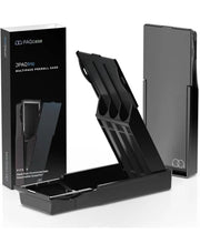 Load image into Gallery viewer, JPAQ trio Odor Resistant Joint Holder Roach Stash(BLACK)+steel slide lock case