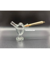 Load image into Gallery viewer, RAW Three Tree Cone Case Smell Proof Pouch+glass water bubbler smoke pipe