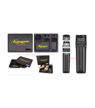 Load image into Gallery viewer, raw rolling kingpin X Collab Mafioso Tray+herb grinder filler storage 3in 1