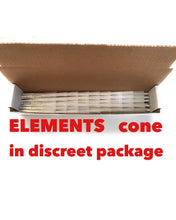 Load image into Gallery viewer, elements organic rice cone king size + aluminum large 2.5inch grinder