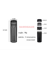 Load image into Gallery viewer, raw rolling kingpin X Collab Mafioso Tray+herb grinder filler storage 3in1