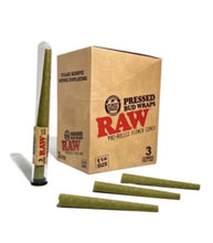 Load image into Gallery viewer, Raw Pressed Bud Wrap Cone 1 1/4 size 2 tube(6 cone)