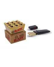 Load image into Gallery viewer, Raw Vanash Windproof Ashtray+RAW Three Tree Cone Case smell proof