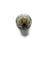 Load image into Gallery viewer, RAW black 1 1/4 size classic Pre-rolled cones with 3 in 1 grinder