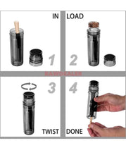Load image into Gallery viewer, raw rolling kingpin X Collab Mafioso Tray+herb grinder filler storage 3in1