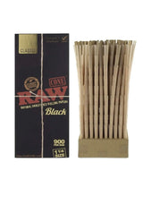 Load image into Gallery viewer, RAW BLACK 1 1/4 size cone FULL BOX 900+3X M glass jar UV smell proof+3X boveda