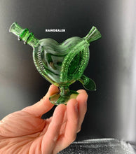 Load image into Gallery viewer, fashion glass pink heart water cone bubbler pipe fit for raw zig zag cone