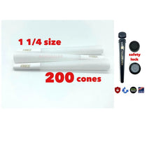 Load image into Gallery viewer, vibes hemp pre rolled cone 1 1/4 size + phily smell proof tube