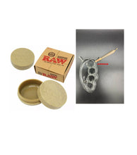 Load image into Gallery viewer, raw magnetic stash jar + glass knuckle cone bubbler smoke water pipe