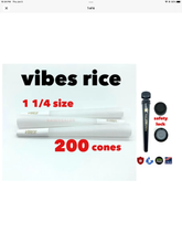 Load image into Gallery viewer, vibes RICE pre rolled cone 1 1/4 size made france+phily smell proof tube