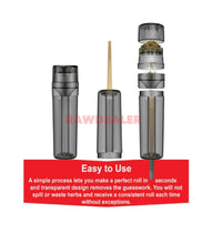 Load image into Gallery viewer, RAW Three Tree Cone Case smell proof+cone herb grinder filler storage 3 in 1