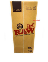 Load image into Gallery viewer, raw 1 1/4 size pre rolled cone(100 pack)+raw cone loader+ raw glass ashtray