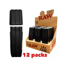 Load image into Gallery viewer, 12X RAW Three Tree Cone Case with Hippie Butler Smell Proof +3X glass cone tip