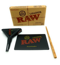 Load image into Gallery viewer, raw 1 1/4 lean size cone loader + glass knuckle cone bubbler smoke water pipe