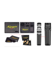 Load image into Gallery viewer, raw rolling kingpin X Collab Mafioso Tray+herb grinder filler storage 3in1