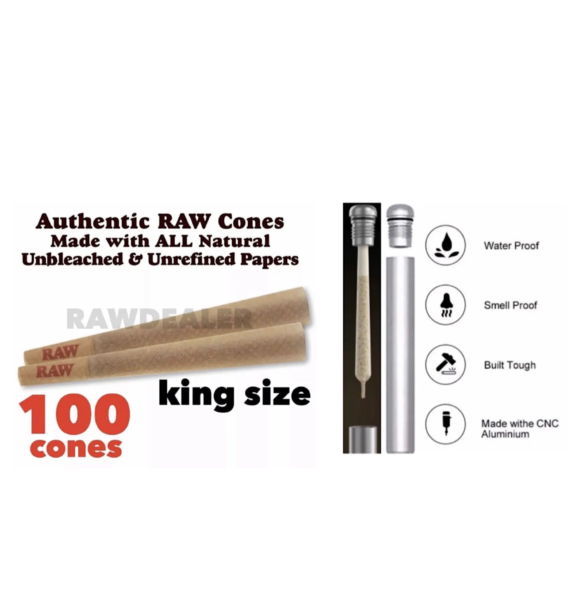 Univers tabac :: Articles fumeurs :: Raw Tubeuse cône King size
