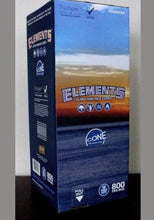 Load image into Gallery viewer, ELEMENTS organic cone king size(500pk, 300pk, 200pk, 100pk, 50pk)+ALUMINUM sealed smell water proof tube