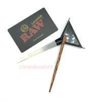 Load image into Gallery viewer, raw LEAN size pre-rolled cone(100 pack)+raw corn loader+ raw glass ashtray