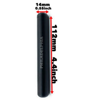 Load image into Gallery viewer, 2 ALUMINUM DOOB TUBES SMELL PROOF SEALEDfit RAW zig zag elements cone(black+silver)