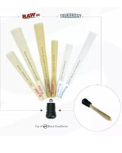 Load image into Gallery viewer, ELEMENTS organic cone king size(500pk, 300pk, 200pk, 100pk, 50pk)+ALUMINUM sealed smell water proof tube