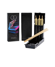 Load image into Gallery viewer, JPAQ trio Odor Resistant Joint Holder case(black/white)+M glass jar uv smell proof+boveda