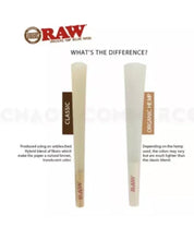 Load image into Gallery viewer, RAW Classic 1 1/4 Size Cone (200PK)+raw aluminum large 2.5inch grinder