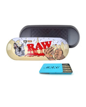 Load image into Gallery viewer, RAW X BOO JOHNSON SKATE DECK ROLLING TRAY 16.7”+steel slide lock cone case