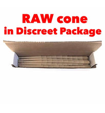 Load image into Gallery viewer, RAW 1 1/4 Size classic Cone + cone filler herb grinder storage 3 in 1