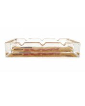 Load image into Gallery viewer, 2x RAW Classic Pack Glass Ashtray 6.3x3.1x1.57 + safety lock tube+glass cone tip