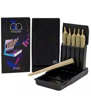 Load image into Gallery viewer, JPAQ Odor Resistant Joint Holder Roach Tube Stash Box Pot 2 packs(white+BLACK)