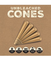 Load image into Gallery viewer, Zig Zag king size Unbleached Cone(100PK)+raw king size cone 6 six Shooter filler
