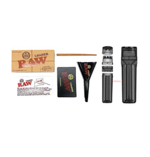 Load image into Gallery viewer, raw king 98 size cone loader+cone herb grinder filler storage pack 3in 1