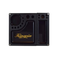 Load image into Gallery viewer, raw rolling kingpin X Collab Mafioso Tray+herb grinder filler storage 3in1