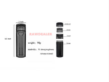 Load image into Gallery viewer, Zig zag unbleached king size pre rolled cone 50/100/200 cones + portable pre rolled cone 3in1 herb grinder filler storage
