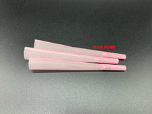 Load image into Gallery viewer, RAW Juicy Lucy PINK pre rolled cone 1 1/4 size cone made in France 50pk | 100pk | 200pk + glass cone tip + BPA free tube