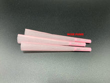 Load image into Gallery viewer, RAW Juicy Lucy PINK pre rolled cone 1 1/4 size cone made in France 50pk | 100pk | 200pk + portable 3in1 tobacco grinder