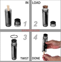 Load image into Gallery viewer, Blazy Susan unbleached pre rolled cone 98mm size 50ct jar | raw cone loader | kitty grinder | 3in1 grinder | torch | rechargeable grinder