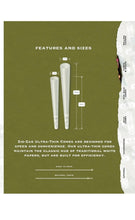 Load image into Gallery viewer, Zig zag ultra thin KING size pre rolled cone 50/100/200 cones + raw king size cone loader kit