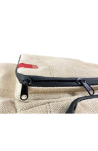 Load image into Gallery viewer, RAW X Rolling Papers Burlap Backpack - Smell Proof 6 Layer Design with Lockable Silicone Gasketed Double Zippers