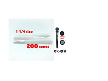 Load image into Gallery viewer, vibes hemp organic pre rolled cone 1 1/4 size 50pk | 100pk | 200pk | made IN france+Philadelphia BPA free smell proof tube