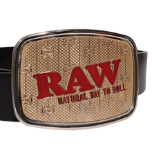 Load image into Gallery viewer, Raw vegan leather belt
