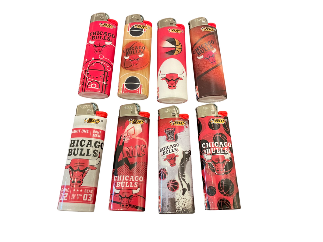 Chicago Bulls NBA lighters large size 8pcs