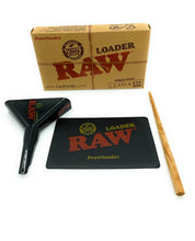 Load image into Gallery viewer, raw 1 1/4 lean size cone loader kit+ raw life grinder small size 4 pieces
