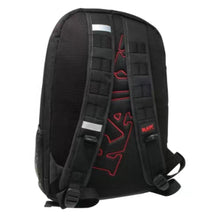 Load image into Gallery viewer, Raw rolling black backpack duffels
