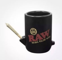 Load image into Gallery viewer, RAW MUG Wake Up Bake Up Ceramic Cup+RAW PHOENIX LIGHTER
