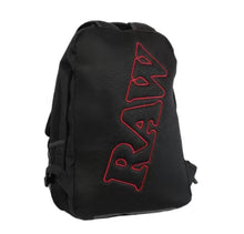 Load image into Gallery viewer, Raw rolling black backpack duffels
